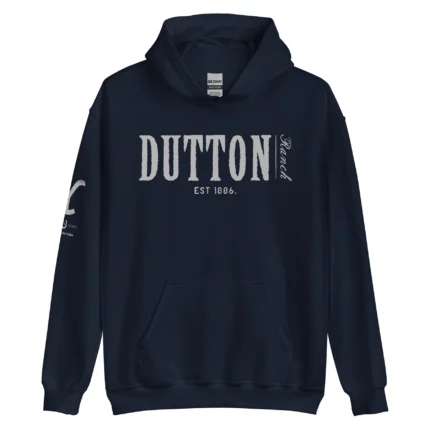 YELLOWSTONE DUTTON RANCH BLUE HOODIE